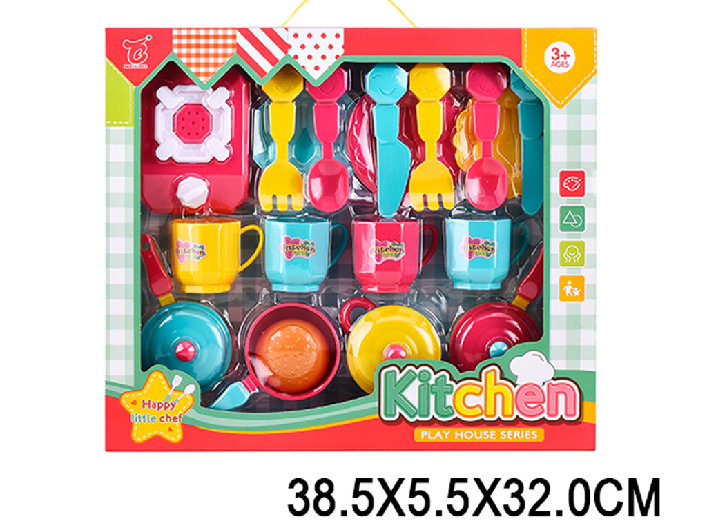 Игрушка детская:Посуда в коробке