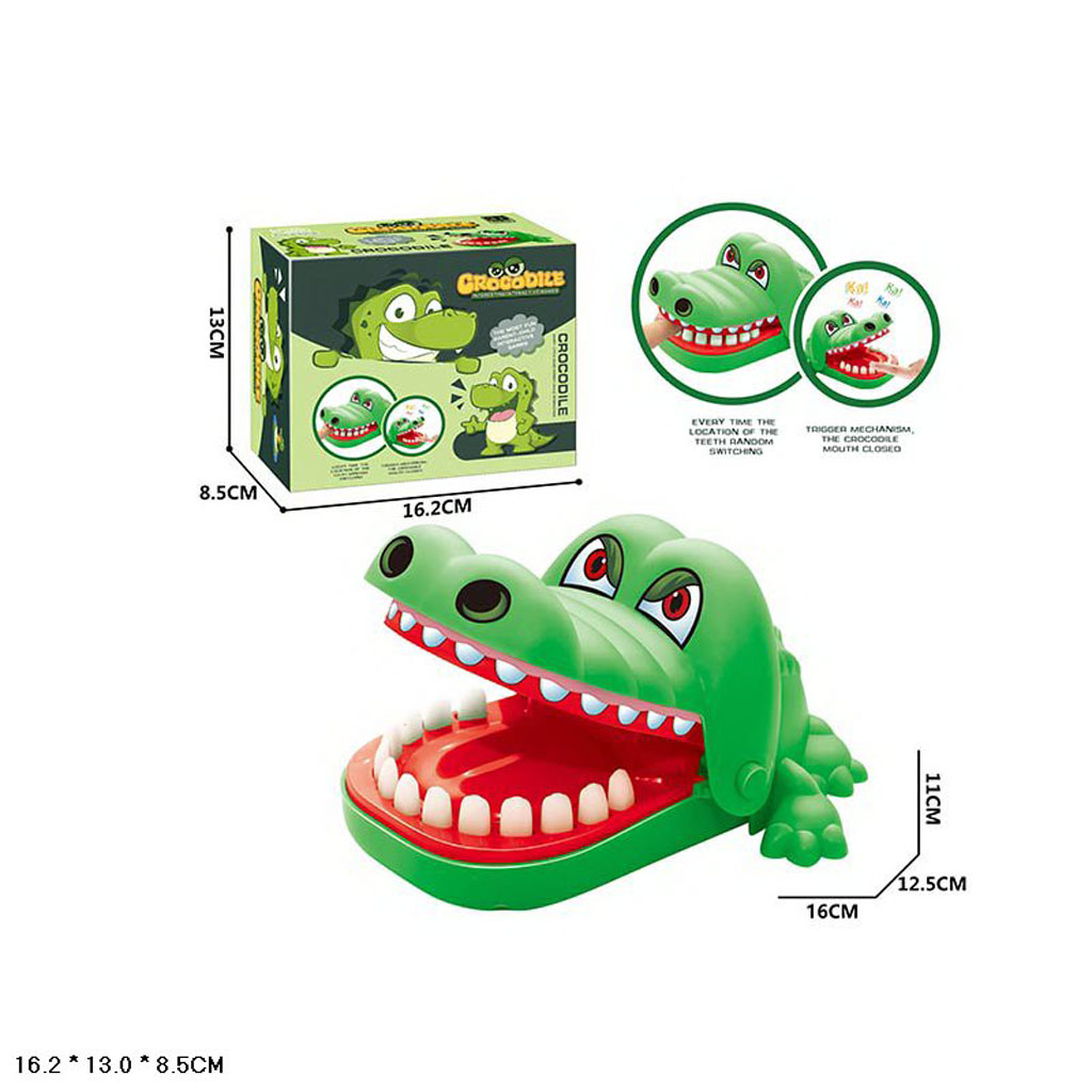 Игрушка детская:Крокодил с зубами